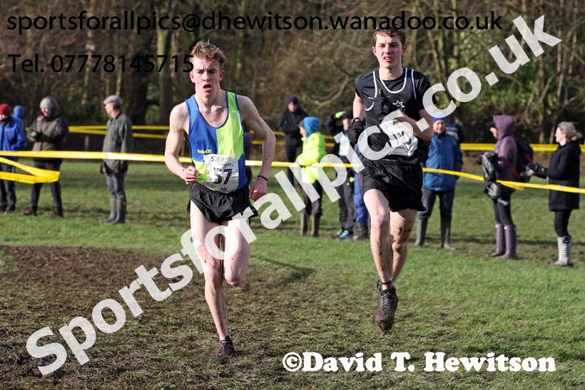 Mens under-17 Northern Cross Country Champs., Witton Park, Blackburn. Photo: David T. Hewitson/Sports for All Pics